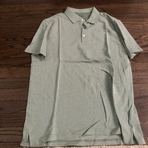 Jos. A. Bank Textured Green Polo Shirt